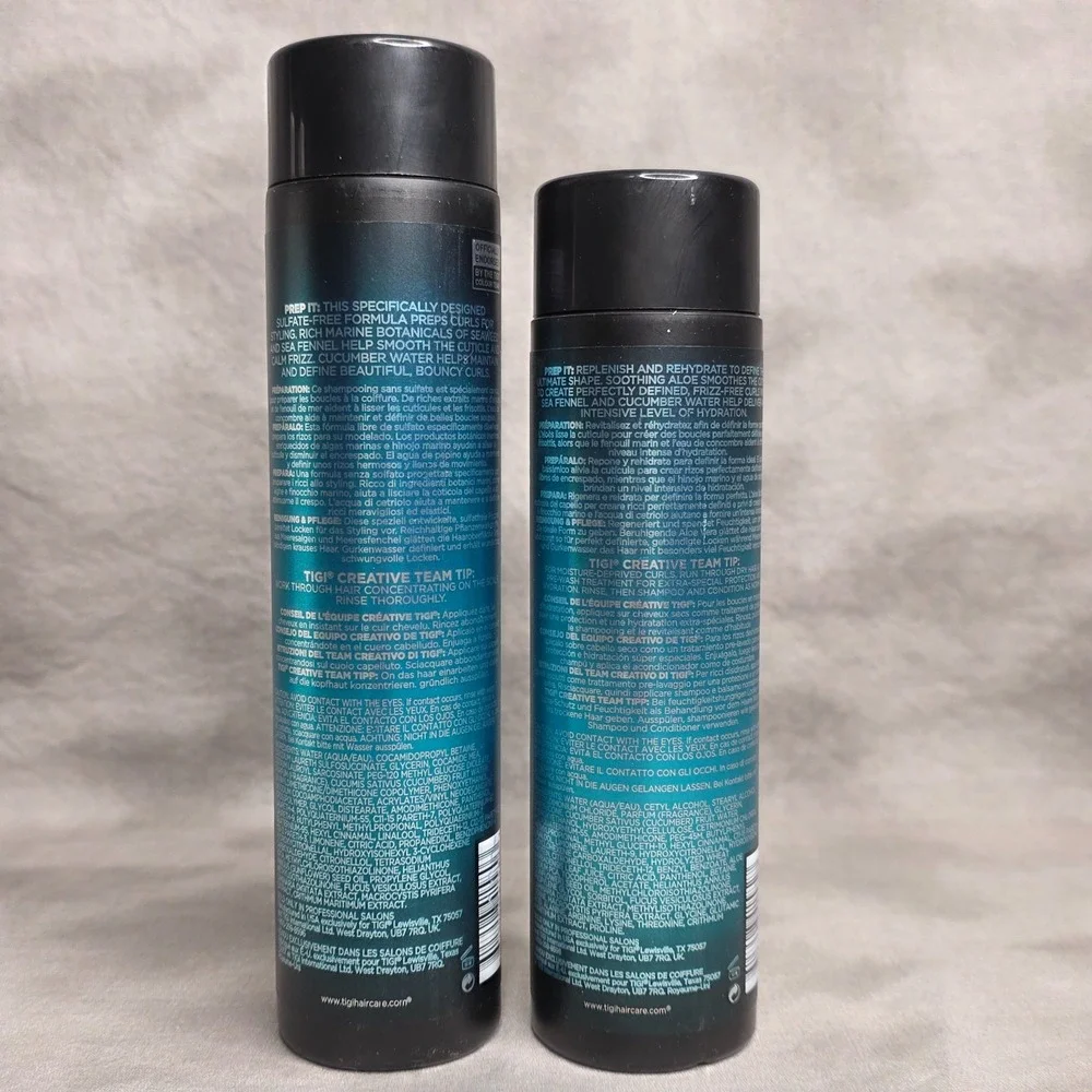 Tigi‎ Catwalk Curlesque Defining Shampoo 10oz & Hydrating Conditioner 8.4 oz